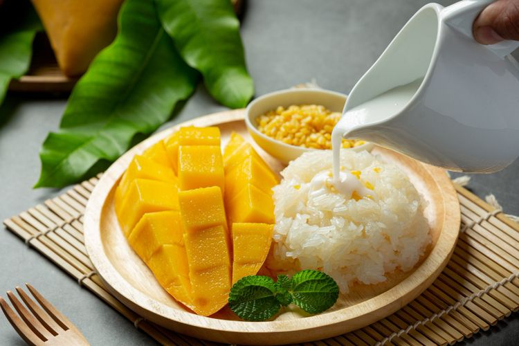Review Makanan Mango Sticky Rice Thailand Paling Manis