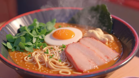 Review Makanan Ramen Jepang dengan Kaldu Tonkotsu Kental